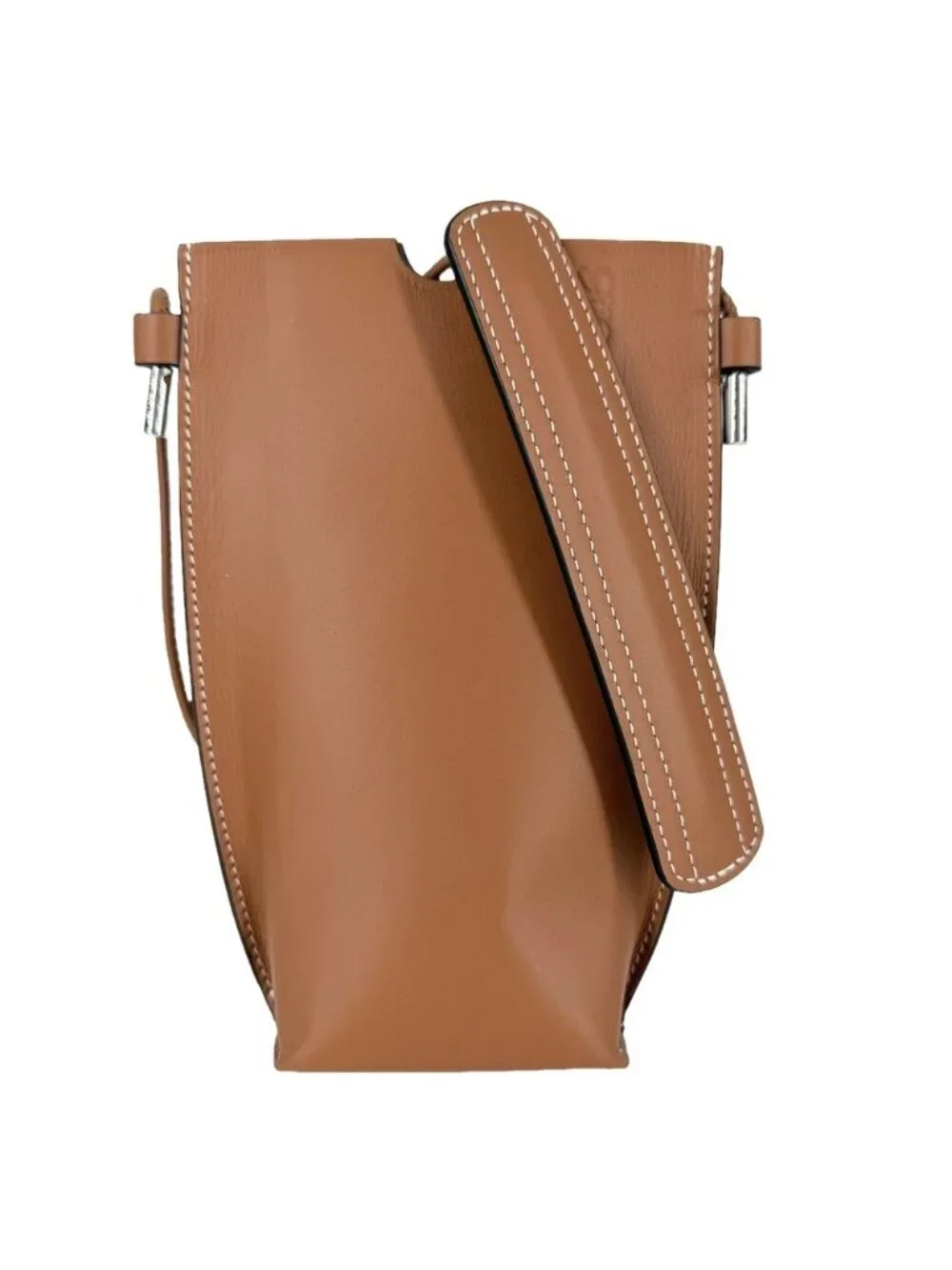Loewe Shoulder Bag Anagram Gate Pocket Pochette Pouch Crossbody Smartphone